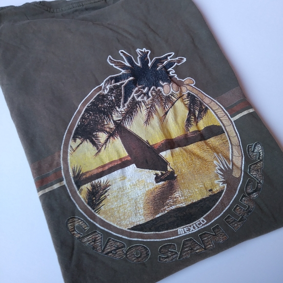 Vintage Other - Vintage Cano San Lucas Mecico Sail Boat T Shirt